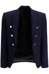 BALMAIN SIX-BUTTON WOOL JACKET