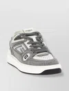 Balmain Grey B-court Skate Sneakers In Gray