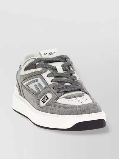 Balmain 'skate Court' Sneakers Collar Padded
