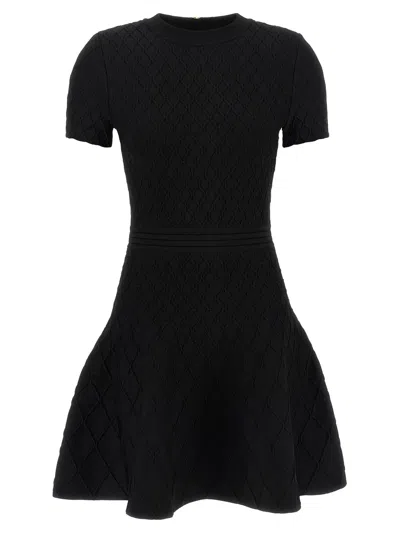 Balmain 'skater' Dress In Black