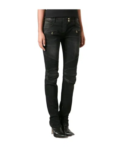 Balmain Skinny Jeans In Multi