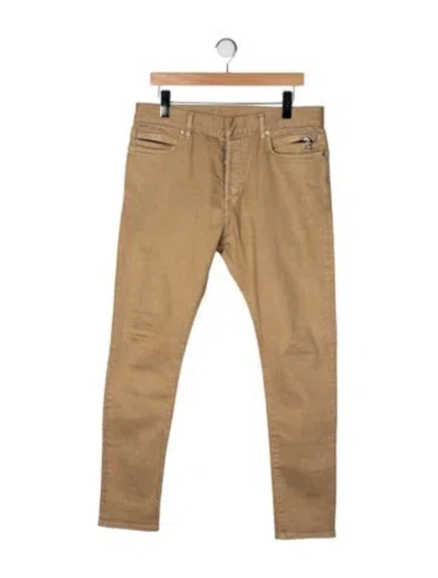 Pre-owned Balmain Skinny Jeans In Neutral