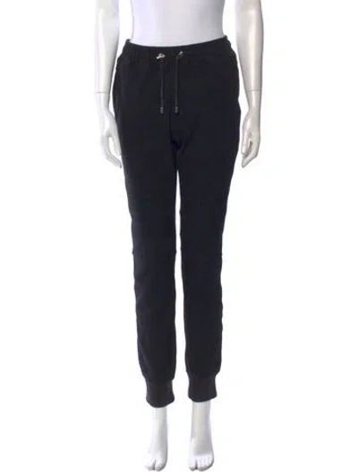 Pre-owned Balmain Skinny Leg Pants In Black