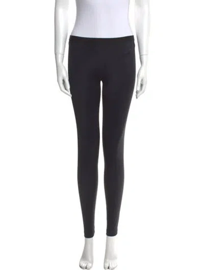 Pre-owned Balmain Skinny Leg Pants In Black