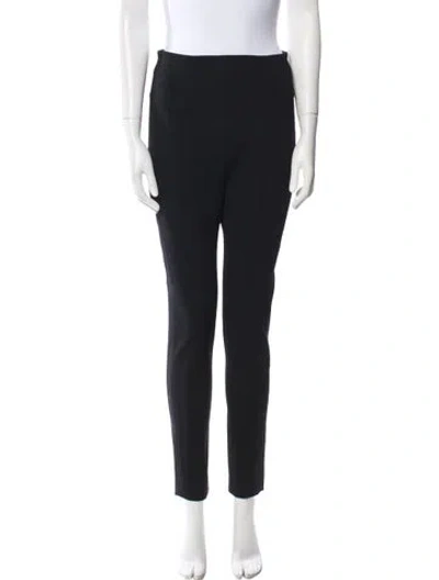 Pre-owned Balmain Skinny Leg Pants In Black