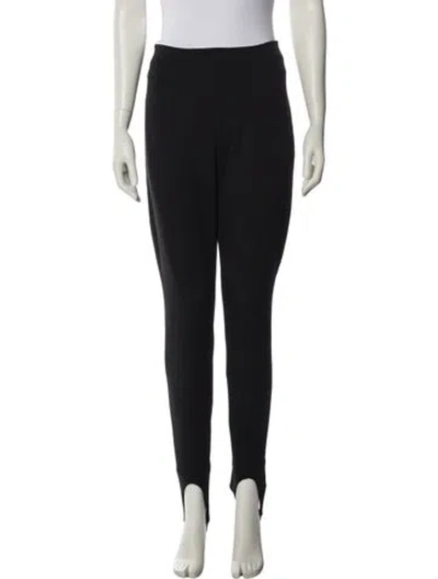 Pre-owned Balmain Skinny Leg Pants In Black