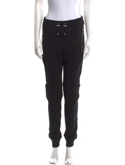 Pre-owned Balmain Skinny Leg Pants In Multi