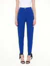 Balmain High-waisted Knit Skinny Trousers In Multi