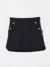 Balmain Skirt  Kids Color Blue In Blue