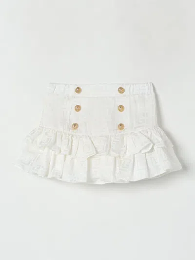Balmain Babies' Skirt  Kids Color Ivory