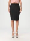 Balmain Skirt  Woman Color Black In 黑色