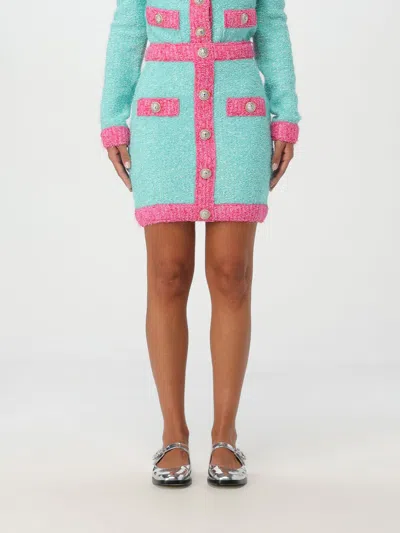 BALMAIN SKIRT BALMAIN WOMAN COLOR MULTICOLOR,G01208005