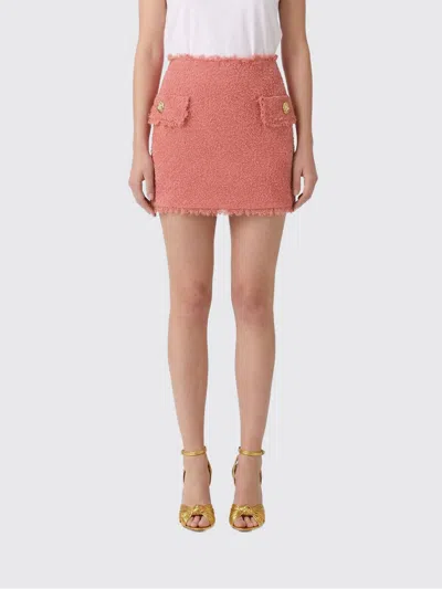 Balmain Skirt  Woman Color Pink
