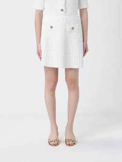 Balmain Skirt Woman  In White