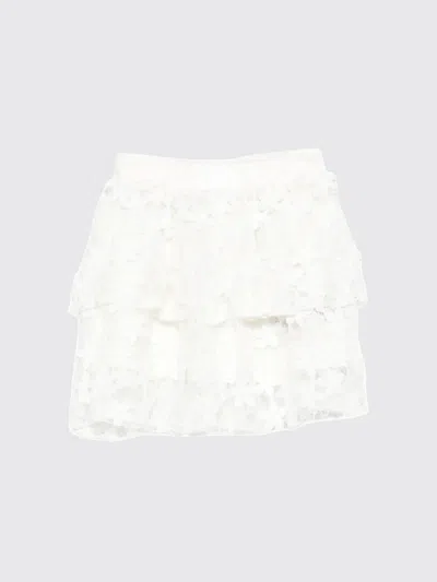 Balmain Skirt Kids In White