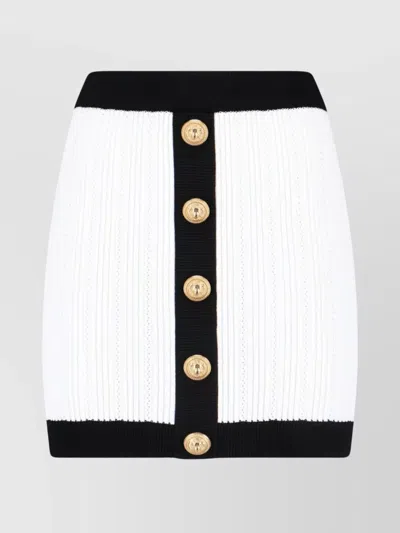 BALMAIN SKIRT WITH KNEE LENGTH AND MIDI