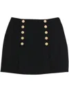 Balmain Virgin Wool Skirt