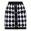 Balmain Skirts In Noir/blanc