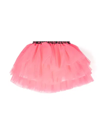 Balmain Kids'  Skirts Pink