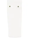 Balmain 2-button Pointelle Knit Midi Skirt In White