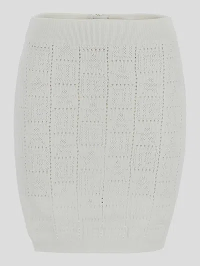 Balmain Skirts In White