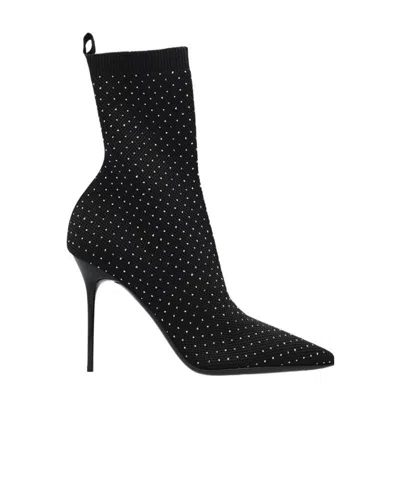 BALMAIN BALMAIN SKYE SOCK ANKLE BOOTS