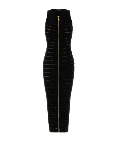 BALMAIN SLEEVELESS DRESS