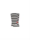 Balmain Sleeveless Top In Black