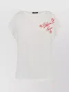 Balmain Graphic-print Short-sleeve T-shirt
