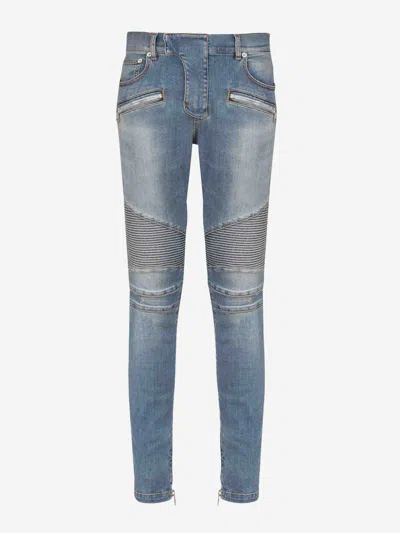 BALMAIN BALMAIN SLIM BIKER JEANS