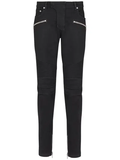 BALMAIN BALMAIN SLIM BIKER JEANS