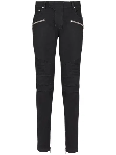 BALMAIN BALMAIN SLIM BIKER JEANS
