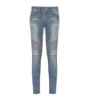 Balmain Slim Fit Jeans For Men In Blue