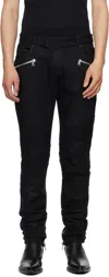 Balmain Cotton Slim-fit Jeans In Black