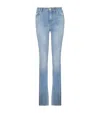 Balmain High-rise Slim-cut Jeans In Blue