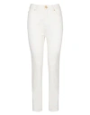 Balmain High-waist Jeans In White