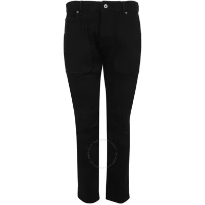 Balmain Slim-fit Stretch-cotton Denim Jeans In Black