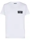 Balmain T-shirt With Logo In White