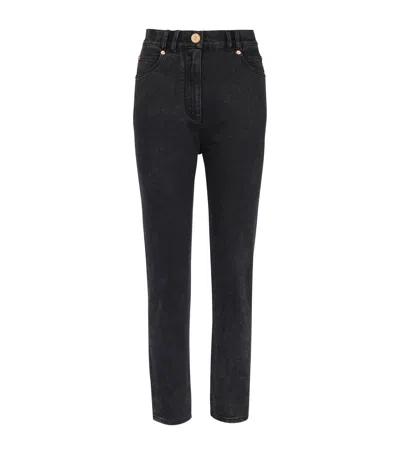 Balmain Slim Jeans In Black