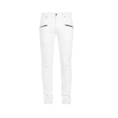 Balmain Slim Jeans In White