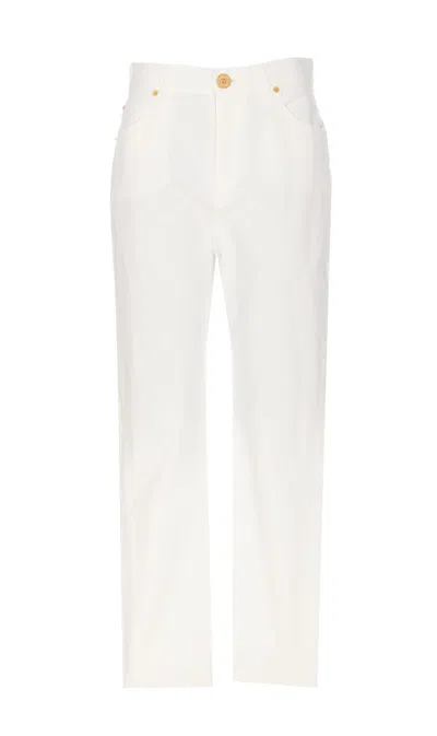 Balmain Slim Jeans In White