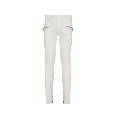 BALMAIN BALMAIN SLIM LEG BIKER JEANS