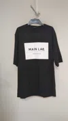 Balmain Slogan-patch Cotton T-shirt In Black