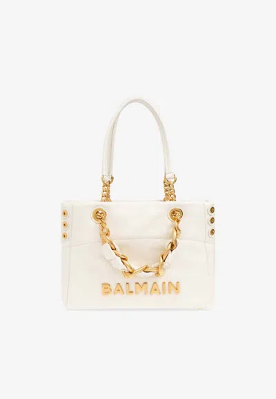 BALMAIN SMALL 1945 LEATHER SHOULDER BAG