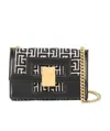 Balmain Small 1945 Shoulder Bag In Black