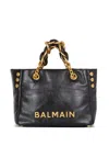 Balmain 1945 Soft Tote Bag In Black