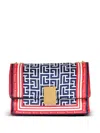 Balmain Kleine 1945 Soft Schultertasche Mit Monogramm In Multicolour