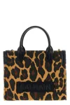 Balmain Small 'b-army' Shopping Bag In Brown