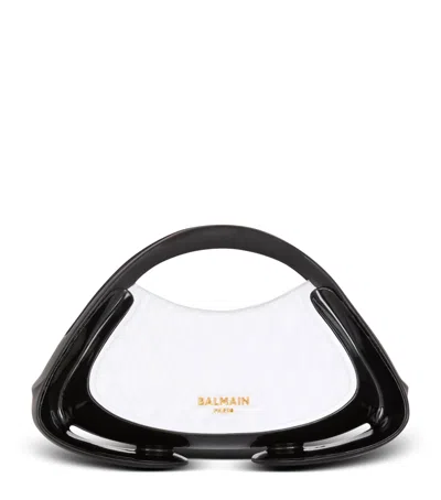 BALMAIN SMALL JOLIE MADAME TOP-HANDLE BAG