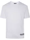 Balmain Small " Stamp" Regular Fit T-shirt Clothing In White